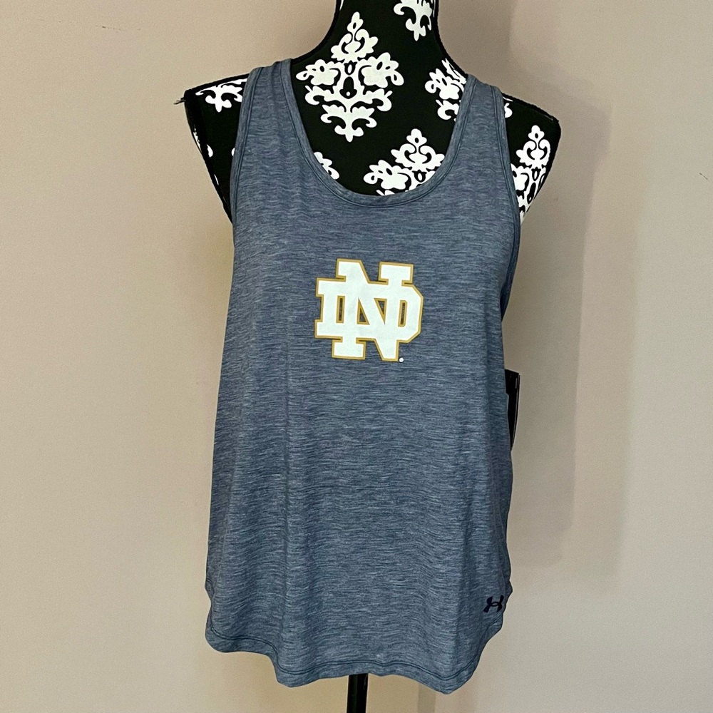 UNDER ARMOUR Women’s Notre Dame Fighting Irish Loose Tech Twist Racerback Tank